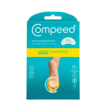 Compeed Επιθέματα για Σκληρύνσεις Μεγάλα 2 Τεμάχια